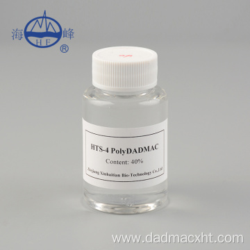 Polydadmac for decolorization algaecide treatment